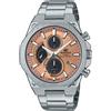 CASIO Edifice Solar Cronografo Orologio Uomo Acciaio/Nocciole EFS-S570D-5AUEF