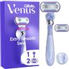 Gillette Venus Extra Smooth Swirl Rasoio Donna, 2 Lamette