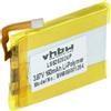 vhbw Batteria per Fitbit Versa 4, Sense 2 160mAh 3,87V