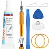 OSDUE Colla per Schermo Cellulare Kit,Colla per Cellulari Kit 15 ml + accessori