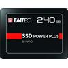 Emtec Disque Dur SSD compatible X150 Power Plus 240Go SATA 2" 1/2 240GB