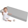 Medi Partners Lenzuola Lettino Neonato 70x140-100% Cotone Lenzuolo con Angoli Culla Coprimaterasso fitted Materassino Sheet Letto Bambino Lenzuolino (Grigio)