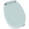 Geberit Keramag 573900000 Coperchio per orinatoio con cerniere cromate, colore: Bianco