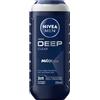 NIVEA Men Active Clean Gel doccia (250 ml), detergente per il corpo al carbone attivo purificante, gel doccia con profumo maschile, bagnoschiuma con fragranza fresca