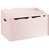 Amazon Basics Scatola in Legno per Giocattoli, Rosa, 76.2 cm x 40.64 cm x 46.99 cm