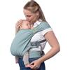 Boba Bliss Fascia Porta Bebe - Marsupio Neonato o Bambino 2 in 1 - Fasc Sea Mist