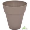 4 PZ VASO PORTAVASO INTERNO ESTERNO PLASTICA DALLAS TORTORA ROTONDO 35XH 36 CM