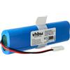 vhbw Batteria per Moneual MBOT 900 MBOT 900 i MBOT 950 MBOT 500 2600mAh 14,4V