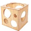 Palloncino pieghevole in legno Sizer Box Cube Strumento di misurazione delle