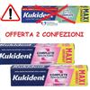 KUKIDENT COMPLETE TENUTA FORTE SAPORE NEUTRO - 2 CONFEZIONI - FORMATO MAXI 70 G