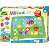 LENA - Mio Primo Mosaico Gioco Impostare per 2+ Anni Bambini, Multicolore