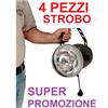 SHARD-LAB 4 PEZZI EFFETTO LUCE STROBOSCOPICA STROBO DJ DEEJAY DISCOTECA LUCI PSICHEDELICHE