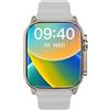 PK Smartwatch PK HK8 PRO MAX unisex, con bussola, GPS, impermeabilità IP68.