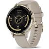 Garmin Venu 3S, Smartwatch AMOLED 1,2, Cassa 41mm, Microfono e Speaker, Musica, Pay, +30 App sport, GPS, Cardio, SpO2, Autonomia 10 giorni (French Gray & Soft Gold) (Ricondizionato)