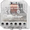 Finder Interruttore impulso Incasso 1 pz. Finder 26.01. 1 NA 230 V/AC 10 A 25