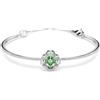 Swarovski Bracciale Rigido Swarovski Una Angelic 5757791 Bracelet Donna Cristalli Verde