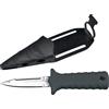 SEAC Samurai Coltello Sub per Pesca in Apnea e Immersione Subacquea, Pugnal Nero