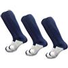 STEXFIT Calzettoni Calcio Uomo e Bambino, Calzettoni Lunghi Uomo Calci 35-40 Blu