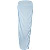 Ferrino Comfort Liner Mummy, Sacco Lenzuolo Azzurro, 220x80x50 cm Single