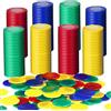 Forhome 400 Fiches Poker, Gettoni Plastica, Conta Le Patatine per Bambini, per Imparare