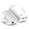 TP-Link TL-WPA4220 KIT 600 Mbit/s Collegamento ethernet LAN Wi-Fi Bianco 2 pz
