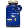 N2 Natural Nutrition L CARNITINA 2000, 150 Capsule 75 giorni. Integratore di aminoac L Carnitina 2000