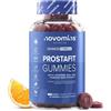 Novomins Prostafit Gommose Uomo - con Saw Palmetto, Semi di Zucca, Ortica, Zinco e Seleni