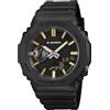Casio Orologio Uomo Casio G-SHOCK GM-2100LXB-1A9JF Luxe Nero Oro Analogico Digitale...