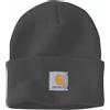 Carhartt - Acrylic Watch Hat, Berretto in Maglia con Risvolto Taglia unica Nero