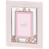 Atelier ALBUM PORTAFOTO BIMBA BAMBINA ROSA IN ARGENTO ATELIER M 1030 20x25 R