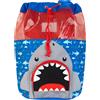 Harry Bear Borsa da bagno per bambini Squalo Blu