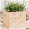 vidaXL Fioriera da Giardino 90x60x68,5 cm in Legno Massello di Pino
