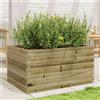 vidaXL Fioriera da Giardino 90x60x45,5 cm in Legno di Pino Impregnato