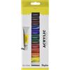 RAYHER Artist's Acrylic Colours, Multi-Colour, 12 ml 26 x 10.5 x 2.5 cm Acrylic