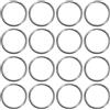 200 Pcs Anelli Portachiavi Anello Diviso Della Catena Chiave Apribili Per