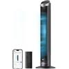 Does not apply Smart Ventilatore a Torre Silenzioso, Oscillazione a 90°, Ventilatore Con Teleco