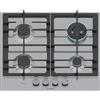Bosch Piano Cottura 4 Fuochi a Gas 58 cm in Acciaio Inox PCH6A5I95 Serie 6