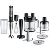 Braun Multiquick 9 MQ 9187XLI 0,6 L Frullatore 1200 W Nero, Acciaio Inox
