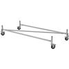 Marchetti BASE TRABATTELLO GRIM EU 75 50045 MARCHETTI ACCIAIO ZINC CM 165X75 + 4 RUOTE