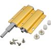 per forte Cattura Magnetica per Armadio Lega di Alluminio Oro 15x9x5cm per Ante