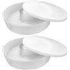 Alimentatore Acqua Aggiornato Costruzione Plastica 26 x 5,8 cm per Uso Alvea