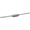 hansgrohe RainDrain Flex - set di canalina doccia accorciabile, canale di drenaggio 900 mm, scarico a pavimento della doccia, acciaio inox spazzolato