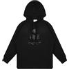 Isabel Marant Miley Hooded Women's Sweatshirt Black 23FW A3M12E 61335902 [U]