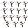 15 Sets Strumenti Di Fissaggio Della Gabbia Accessori Per Gabbie Criceti
