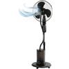 PROFI CARE ProfiCare® Ventilatore silenzioso con umidificatore | funzione girevole | altezza e angolo regolabili | 3 livelli | Timer | Ventilatore a pavimento molto silenzioso | Ventilatore con telecomando | Fan