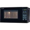 Sharp R-242 BKW Forno a Microonde Superficie Piana Solo Microonde 20L 800 W Nero