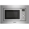 Candy CA38FMW8NG Argento Solo microonde Da incasso 17 L