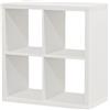 Ikea Kallax - Mensola da parete, divisorio bianco (77 x 77 cm)