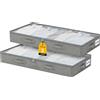 lompyeu 2 Pezzi Contenitori sottoletto,50L Scatole Sans support/100 x 50 x 10 cm