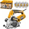 INGCO Scanalatrice 1500W da muro 125mm 29mm Scanalatore Tracciatrice tracce muri Ingco